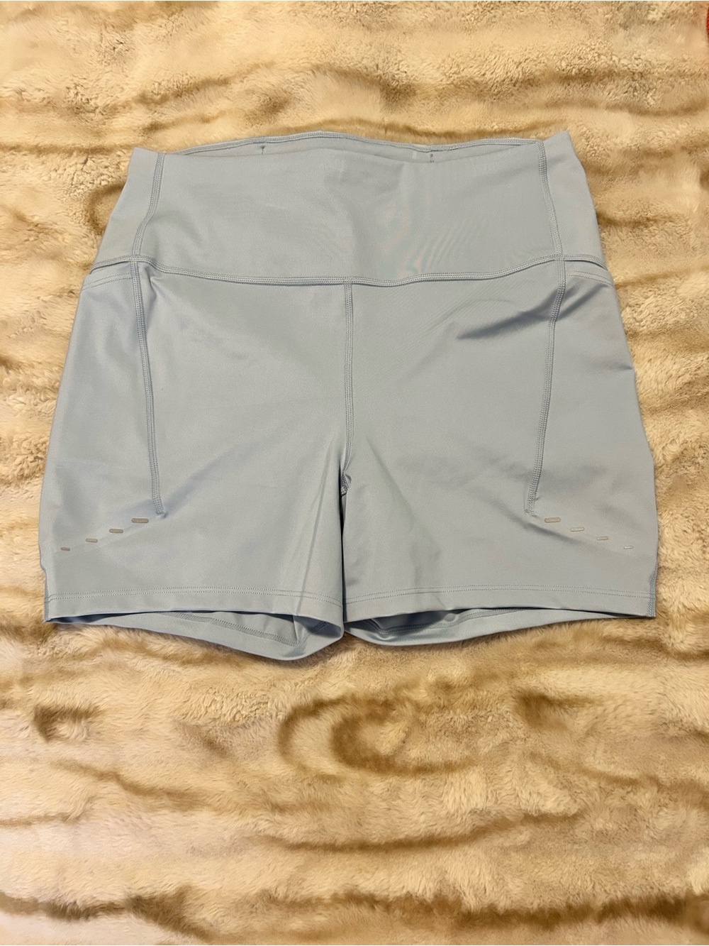 NWT Nike Pale Blue High-Rise Performance Bike Shorts